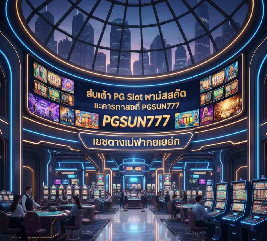 PGSUN777 เว็บตรงไม่ผ่านเอเย่นต์