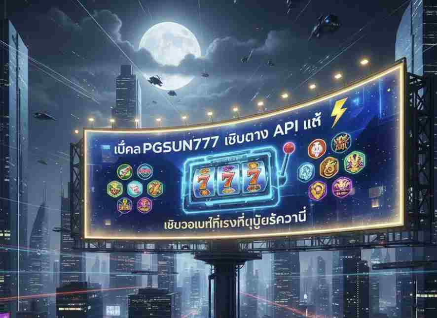 PGSUN777 เว็บตรง API