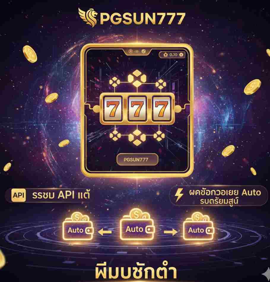 PGSUN777 ระบบ API